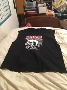 Alstyle Apparel & Activewear The Exploited Black Cotton XL Tank Top - Picture 1 of 3