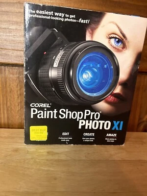 Corel Paint Shop Pro Photo XI - For Win 2000/XP - PC Two Cds Owners Manual - Image 1 of 4