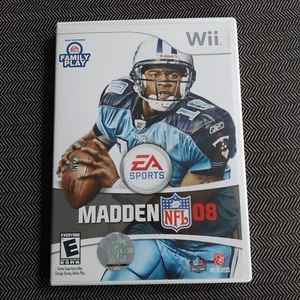 Madden NFL 08 Nintendo Wii Football Complete w/ Manual  - Picture 1 of 3