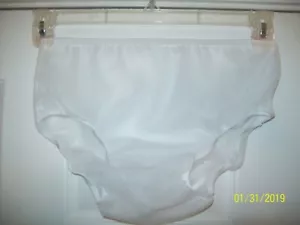 CLEARANCE  3 FULL LAYERS White SHEER NYLON * Granny * PANTY BUBBLE  20-30" SMALL - Picture 1 of 1