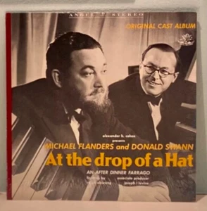AT THE DROP OF A HAT MICHAEL FLANDERS ORIGINAL CAST ALBUM ANGEL RECORDS SEALED! - Picture 1 of 2