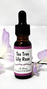 CrAzY!! TEA TREE LILY ROSE Essential Fragrance Oil BLEND 0.5 oz FREE SHIPPING - Picture 1 of 2