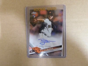 TY BLACH 2017 Topps Chrome REFRACTOR RC AUTO RA-TBL 292 OF 499 - Picture 1 of 2
