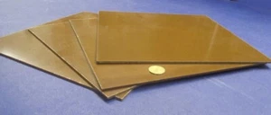 Micarta Papier Phenol XX Klasse Blatt 0,125" (1/8") x 12" x 12", 4 Stück - Bild 1 von 12