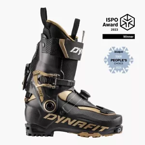 Dynafit Ridge Pro Alpine Touring Ski Boots Black Gold Season 2025 - AT Tech 30.5 - Picture 1 of 6