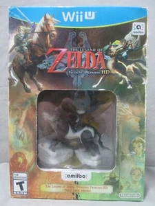 Nintendo Wii U THE LEGEND OF ZELDA TWILIGHT PRINCESS HD con Amiibo SELLADO 2016 - Imagen 1 de 15