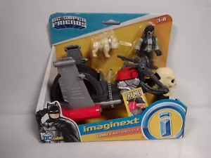 Figura de acción Imaginext DC Lobo y motocicleta - Imagen 1 de 3