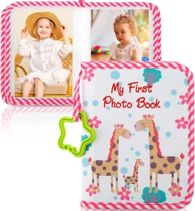 Baby Photo Album Practical First Photo Album Cute Soft Cloth Photo Book Easy ... - Picture 1 of 1