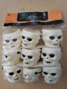 Vintage Halloween Skull Pails - Bild 1 von 2