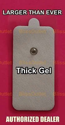 Almohadillas de electrodos a presión TENS extra grandes XL (6) para masajeador Omron TENS EMS LEER  Foto 1 de 4