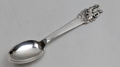 Broderne W & Sorensen 830 silver Hans Christian Andersen fairy tale  Blockhead - Image 1 of 4