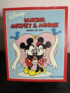 Dancing Mickey & Minnie Wind-Up Disney Toy by Schylling / Great Valentine Gift!! - Imagen 1 de 2
