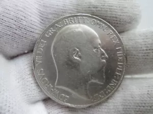 More details for edward vii 7th silver crown coin 1902