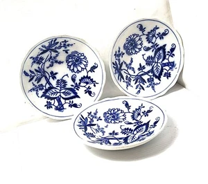 Vintage 3 Saucers 6” Dia. Marked “Meissen” England - Picture 1 of 4