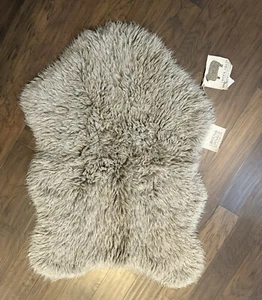 Pottery Barn Lorena Canals Washable Woolly Rug, Sheep Beige New!! - W Bag - Picture 1 of 3