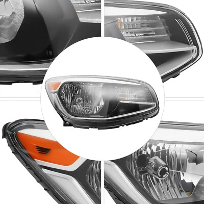Halogen Headlight Passenger Side Fit For 2014 2015 2016 2017 2018 2019 Kia Soul Foto 1 de 4