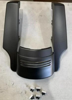 OS&D Advanblack River Gris Rock Denim EXTENSIÓN GUARDABARROS TRASERO PARA '09-'22 TOURING Foto 1 de 4