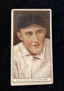 T207 BRAUNER HINTERGRUND #61 ART ARHTUR FLETCHER Giants GD Zustand SWSW6 - Bild 1 von 2