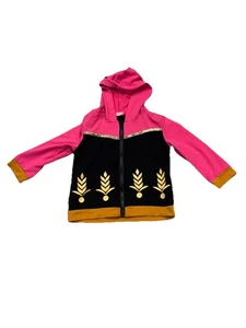 Disney Frozen Anna Sudadera con Capucha Cremallera Princesa Niñas Talla 6T - Imagen 1 de 7
