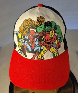 Cappello Berretto Marvel Vintage Universal Studios Unisex Strapback Logo Grafico OSFM - Foto 1 di 8