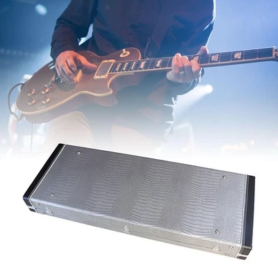 Electric Guitar Case with Security Lock PU Leather Professional Lightweight - Image 1 of 4