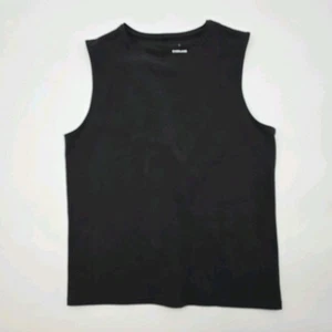 Everlane Tank Top Womens Small Black Form Crew Neck Supima Cotton Tee Basic SPJ - Picture 1 of 10