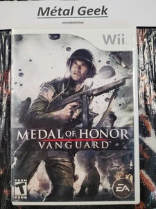 Medal of Honor Vanguard Wii CIB EN Probado ¡Envío Gratis en Canadá!! - Imagen 1 de 4