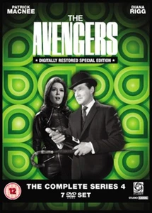 The Avengers: The Complete Series 4 (DVD) Patrick Macnee Norman Chappell - Imagen 1 de 1