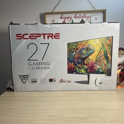 Monitor para jogos Sceptre 27" 1080P, 165Hz, 1ms, AMD FreeSync, 99% sRGB - Imagem 1 de 4