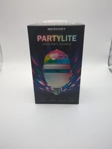 Merkury Partylite Disco Party LED Bulb - Self Rotating - Multicolor Light  - Picture 1 of 6