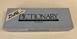 1987 Bible Pictionary Game Complete Classic Drawing Religious Christian - Picture 1 of 6