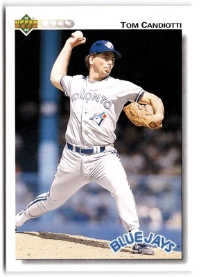 1992 Upper Deck #447 Tom Candiotti - Image 1 of 2