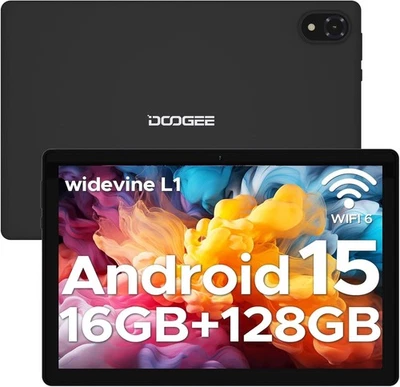 DOOGEE U10 2025 Android 15 Tablet 10 Inch, 16GB RAM + 128GB ROM - Bild 1 von 4