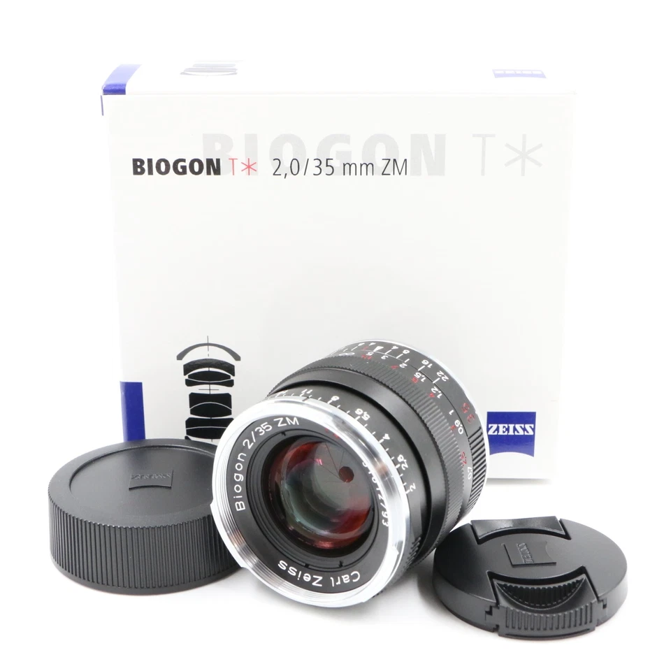 [Top Mint] Carl Zeiss C Biogon T* 35mm f/2 ZM for Leica M Lens - Image 1 of 4