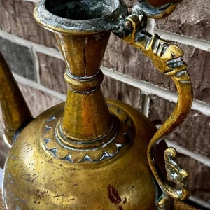 Antike Bronze Teekanne / Ewer Middle Eastern Style - Bild 1 von 3