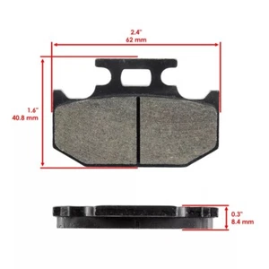 Front & Rear Brake Pads for Kawasaki KLX650R KLX650C 1993 1994 1995 1996 - Picture 1 of 5