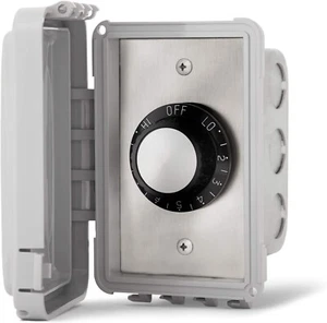 Infratech Single INF Input Regulator, Flush Mount Control W/Weatherproof Cover - Picture 1 of 3