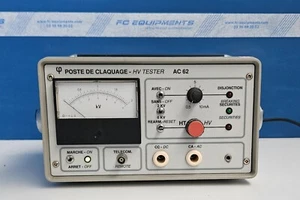 Française d'instrumentation AC62 HV Tester - Poste de Claquage 6KV - Imagen 1 de 2