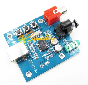 PCM2704 USB DAC to S/PDIF Sound Card Decoder Board 3.5mm Analog Output F/PC - Picture 1 of 2