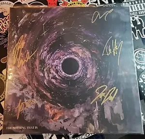 The Nothing That Is von FIT FOR AN AUTOPSY signed handsigniert Bone Splat Vinyl LP - Bild 1 von 3