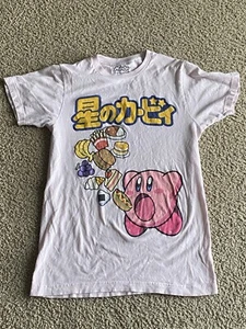 Kirby Herren T-Shirt Japanisch Rosa Grafik - Größe S - Bild 1 von 5