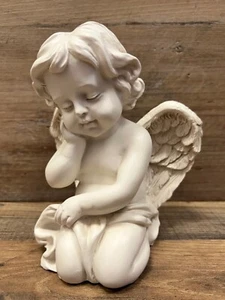 Cherub Resin Figurine 7" x 5.5" - Picture 1 of 5