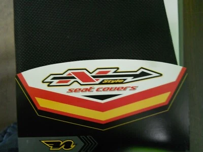 Funda de asiento estilo N Honda XR50 (estilo agarre negro) Foto 1 de 4