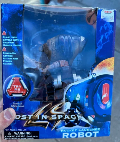 Lost In Space Rocket Launcher Robot Action Figure Trendmasters 1997 Cover
