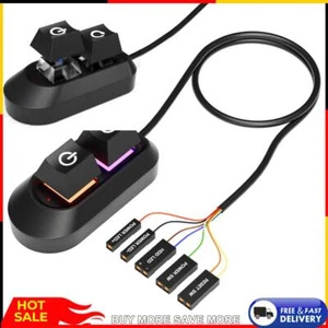 2M Mechanical Key External Power On Off Power SW Cables for Home Office PC Case - Afbeelding 1 van 18