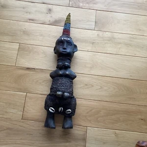 Autentica scultura arte popolare africana - Foto 1 di 2