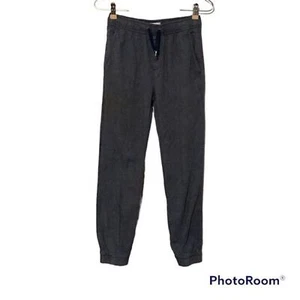 Old Navy Boys Cotton Navy Drawstring Casual Pants Size L 10 / 12 - Picture 1 of 6
