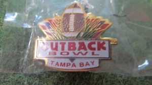 Outback Steakhouse Restaurant Collectible Lapel Pin:  Outback Bowl Tampa Bay VG - Picture 1 of 3