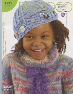 Berroco Knitting Pattern Book #235 Bambini - Designs for Babies and Children - Picture 1 of 12