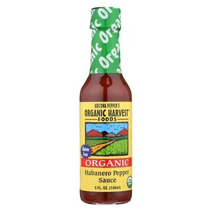 Organic Harvest Organic Pepper Sauce Habanero 5 oz - Picture 1 of 1